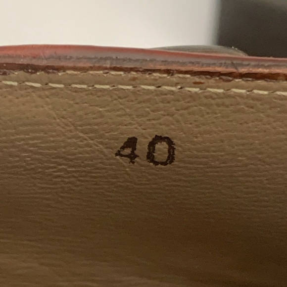 NEW ANYI LU Peep Toe Buckle Wedges Booties Ankle Boots Leather Brown Cognac - Picture 4 of 14